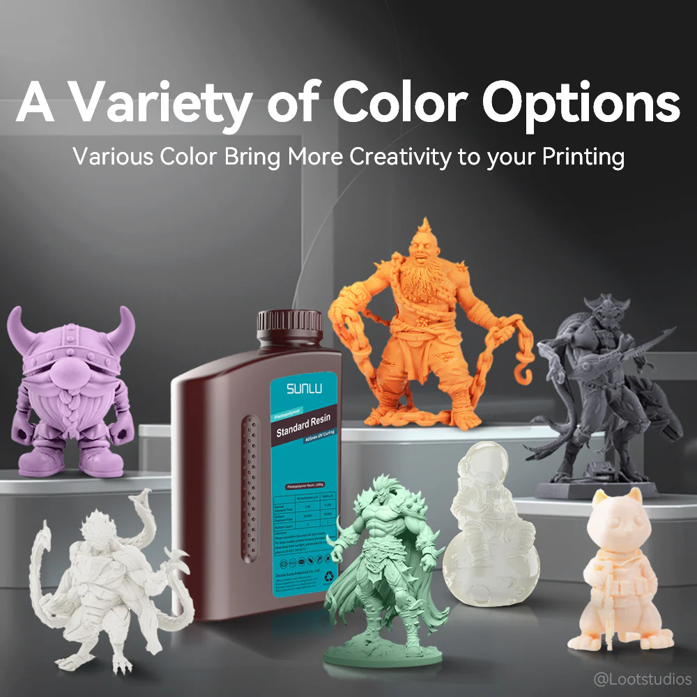 [Get 3 for the Price of 2] 3000G Standard Resin,  Standard Plus Resin, ABS Like Resin, Water-wash Standard Resin, High-tough Resin - Image 5