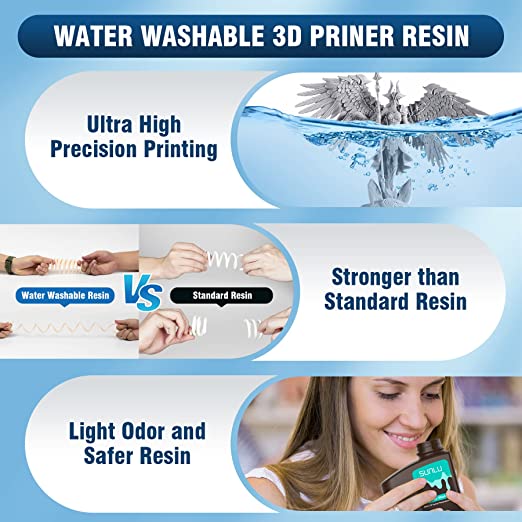[Get 5 for the Price of 4] 1000g Water-wash Standard Resin - Image 5